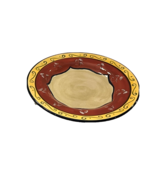 Pier 1 Imports Earthenware Hand Painted Etrusco Italy Dinner Plate NEW - $41.14 CAD