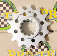 Pro-tek Front Sprocket 520 Pitch 14T NEW Honda 1991 1992 1993 1994 CBR600F2 F2 - £16.21 GBP