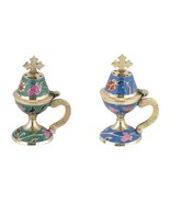 Colored by Hand Greek Orthodox Brass Incense Burner High Quality 4 1/4&quot; ... - £15.76 GBP