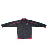 NWT Nike Ohio State Buckeyes Long Sleeve Fit-dry Grey Zip Track Jacket M... - $65.52 CAD