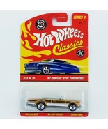 Hot Wheels Classics 4 2008 1967 Pontiac GTO 13 of 15 Spectraflame Gold w... - £13.58 GBP