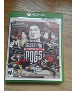 Xbox One Sleeping Dogs Definitive Edition w/ case plays great - $17.99