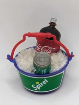 Bucket Of Coca Cola &amp; Spiret  Magnet - £17.56 GBP