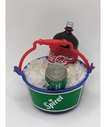 Bucket Of Coca Cola &amp; Spiret  Magnet - $33.95 CAD