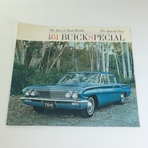 1961 Buick Special New Size 4-Door Sedan and Station Wagon Car Catalog B... - $12.79