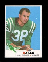 1969 Topps #154 Sam Baker Vgex Eagles *X52842 - $1.47