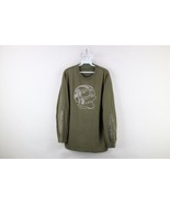 Vtg Troy Lee Designs Mens Large Faded Spell Out Skull Racing Long Sleeve... - $49.45