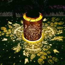 Solar Lanterns Outdoor Waterproof Mushroom Butterfly Garden Decor Gifts for Wome - £34.56 GBP