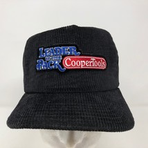 VTG Leader of the Pack CopperTools Black Corduroy Snapback Hat Garage Re... - $39.59