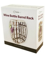 Thirteen Chefs Veneto Counter Top Wine Bottle Barrel Rack (Holds 12 Bott... - £42.64 GBP