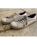 Keds Kickstart Pennant Shoes Women&#39;s Size 8 Baseball Stitch MLB - £11.58 GBP