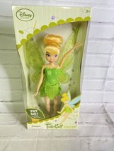 Disney Store Fairies Tinkerbell Flutter Wings With Dress Classic Doll NEW - £24.45 GBP