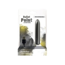 Power Bullet Point Rechargeable - Black - £22.26 GBP