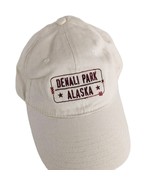 Denali Park Alaska Beige Baseball Hat Ball Cap Ouray Sportswear Adjustab... - $369.09 MXN