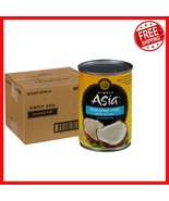 Bulk Unsweetened Coconut Milk, 24 x 13.66 oz Cans - Non-Dairy Cooking Es... - $1,201.13 MXN