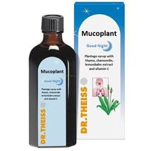 Dr Theiss Mucoplant Good night cough syrup 100 ml narrow-leaved plantain - £17.13 GBP