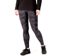 AnyBody Jacquard Smoothing Legging- Grey Marble, LARGE - £17.77 GBP