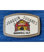 Vintage Joaquin Squares Belt Buckle Bakersfield California Square Dancin... - $24.19