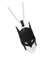 Justice League Jewelry for Men, Batman Pendant Necklace - £230.29 GBP
