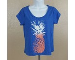 Lucky Brand Women&#39;s T-shirt Size Small Blue TL10 - $8.41