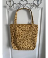 Handmade by PZQUILTS  Lined Large Cowboy Boots Reversible Tote Bag - $21.95