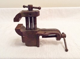 Vintage Walker Turner Driver Small 1.75” Clamp on Bench Vise Jeweler Gun... - $12.59