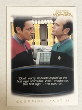 Quotable Star Trek Voyager Trading Card #51 Jeri Ryan Robert Picardo - £1.52 GBP