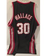 RASHEED WALLACE #30 Portland Trailblazers Vintage 1976 Black Swingman Je... - $145.76