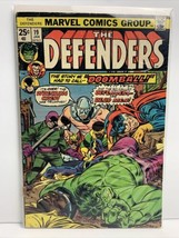 Defenders #19 Hulk, Doctor Strange - 1974 Marvel Comic - £7.75 GBP