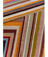 Multicolor RUG, Custom Carpet, Tufted Wool Rug, Silky And Soft Luxurious... - £218.22 GBP+