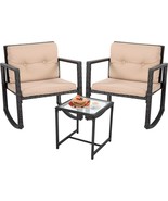 2 Rocking Chair with Coffee Table Set - $129.99