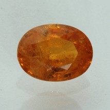 Fanta Orange Spessartine Garnet Faceted Oval Mandarin Spessartite Gem 2.72 carat - £63.25 GBP