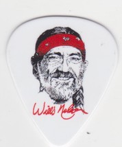 WILLIE NELSON Caricature GUITAR PICK Country Music Outlaw Cowboy Signature - £7.85 GBP
