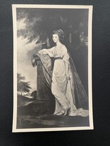 Vintage RPPC Postcard of painting of Mrs. Jeremiah Milles by George Romney - £2.83 GBP