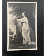 Vintage RPPC Postcard of painting of Mrs. Jeremiah Milles by George Romney - £2.77 GBP