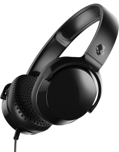 Primary image for Skullcandy Riff Wired On-Ear Headphones (S5PXW-L003) - Black - NEW