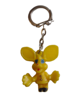 Topo Gigio Figure Keychain Ed Sullivan Show Yellow Mouse 1960&#39;s Mom Dad Gift - £10.09 GBP
