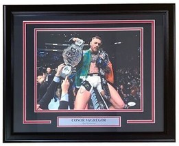 Conor Mcgregor Firmado Enmarcado 11x14 UFC Foto JSA - £303.03 GBP