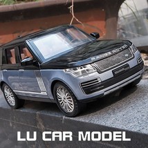 1:24 Range Rover 2022 SUV Alloy Diecast Model Toy Cars Sound Light Car Toys Coll - £21.82 GBP