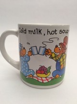 Berenstain Bears Vintage 1980&#39;s Mug Princess House Cold Milk Hot Soup - £6.70 GBP