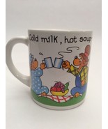 Berenstain Bears Vintage 1980&#39;s Mug Princess House Cold Milk Hot Soup - £6.81 GBP