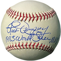 Rick Dempsey signed Official Rawlings Major League Baseball 1983 World Series MV - £54.21 GBP