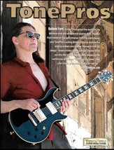 Robben Ford 2007 TonePros locking bridge systems on Fender guitar ad print - $4.01