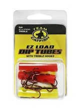 Team Catfish EZ Load Dip Tubes with #6 Treble Hooks, Pack of 6 Hooks and... - £7.95 GBP