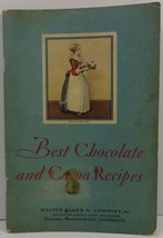 Best Chocolate and Cocoa Recipes by Walter Baker and Company - $4.99
