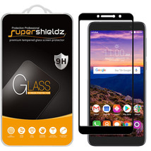 2X Full Cover Tempered Glass Screen Protector For Alcatel Tcl A1X (A503Dl)-Black - £15.72 GBP
