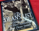 The Dean&#39;s List: A Celebration of Tar Heel Basketball Forward by Michael... - $17.70