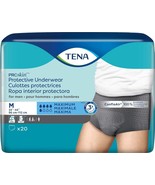 Tena ProSkin Maximum Absorbency Incontinence Underwear for Men, M 39CT OPEN BAG - $19.62