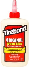 Titebond Original WOOD GLUE Professional Yellow Woodworking 4 oz tight B... - £15.16 GBP