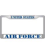United States Air Force - Chrome Metal License Plate Frame - $351.89 MXN